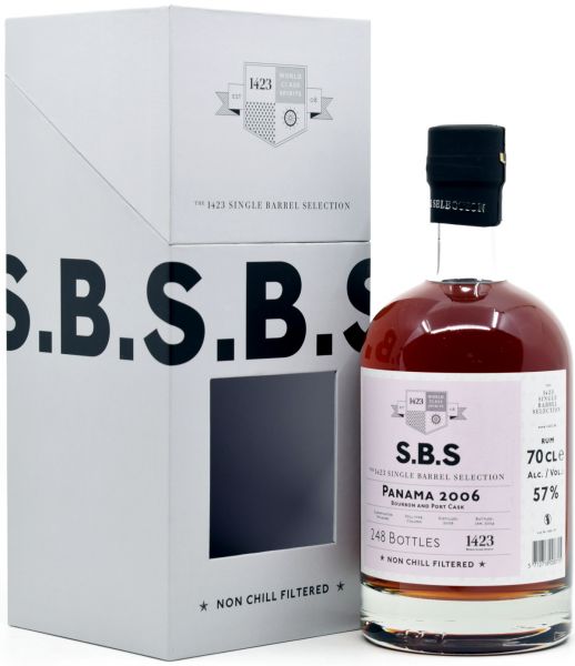 S.B.S. Panama (Varela) 2006/2024 Single Cask 57% vol.