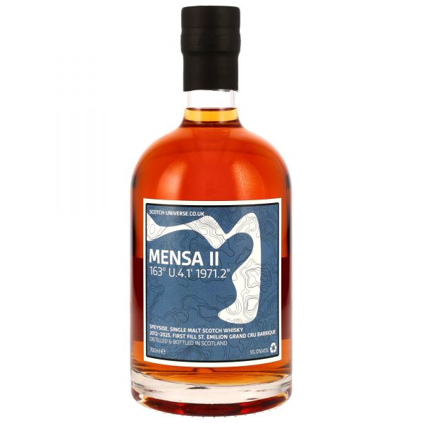 Mensa II 2012/2025 1st Fill St. Emilion Grand Cru Barrique Scotch Universe 55% vol.
