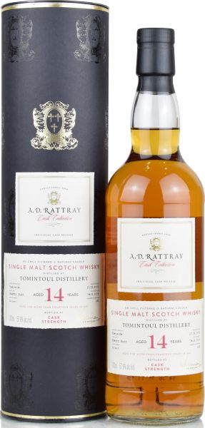 Tomintoul 14 Jahre 2005/2020 Sherry Cask A.D. Rattray 57,9% vol.