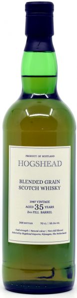 Blended Grain 35 Jahre 1987/2023 Hogshead Imports 55,1% vol.