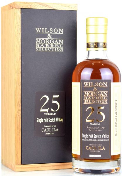 Caol Ila 25 Jahre 1995/2021 Sherry Cask Wilson & Morgan 59,5% vol.