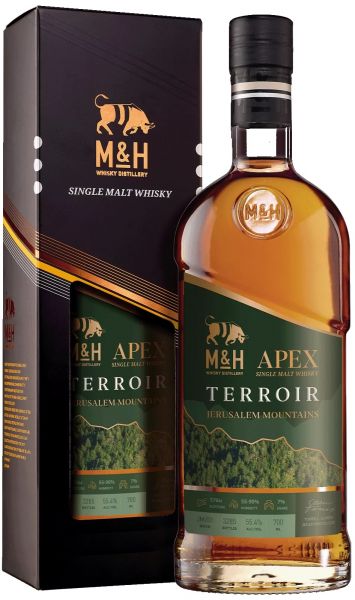Milk & Honey Apex Terroir Jerusalem Mountains 54,4% vol.