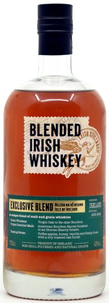 Blended Irish Whiskey Oloroso Sherry Octave Gleann Mor 43% vol.