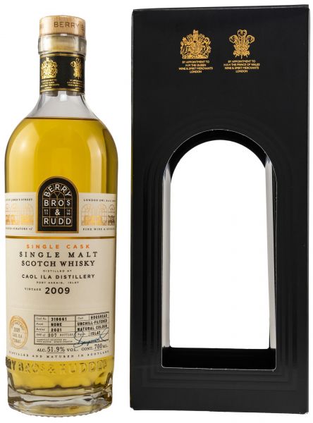 Caol Ila 11 Jahre 2009/2021 Berry Bros. &amp; Rudd #318661 51,9% vol.