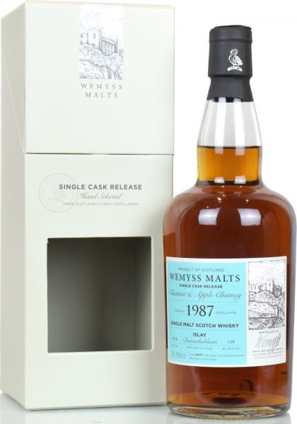 Bunnahabhain 30 Jahre 1987/2018 Wemyss Chestnut and Apple Chutney