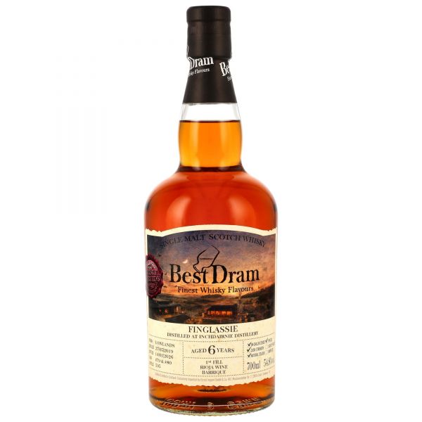 Finglassie 2019/2026 1st Fill Rioja Barriques Best Dram 54,8% vol.