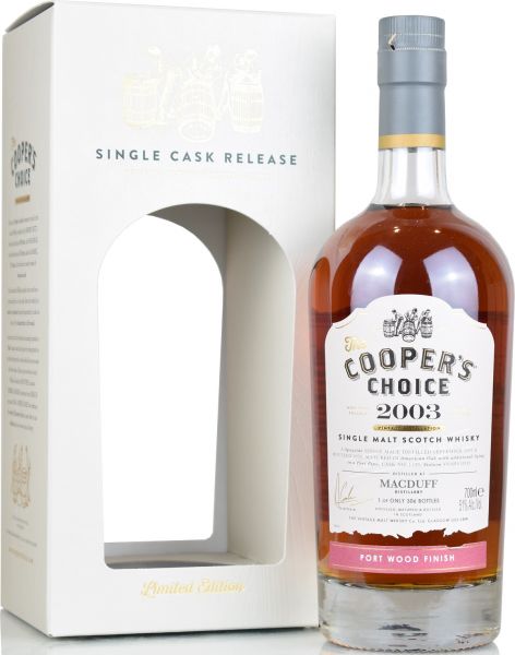 Macduff 16 Jahre 2003/2020 Port Wood Cooper's Choice 51,0% vol.
