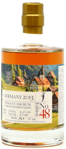Germany (Simon’s Feinbrennerei) 2013/2024 Rum Club Private Edition #48 52,3% vol.
