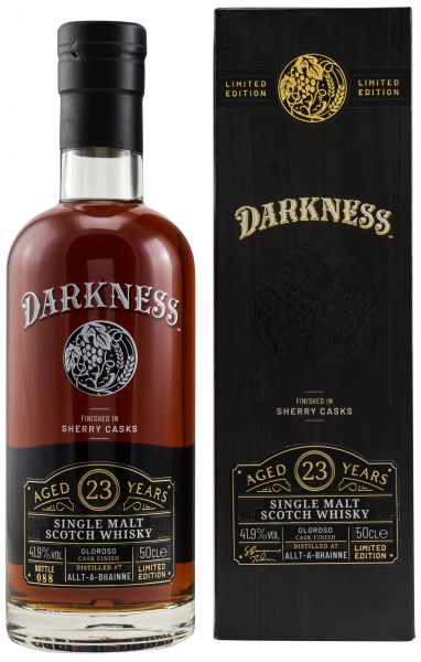 Allt-a-Bhainne 23 Jahre Oloroso Sherry Finish Darkness! 41,9% vol.