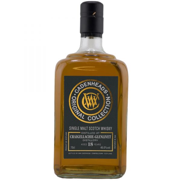 Craigellachie 18 Jahre 2006/2025 Oloroso Cask Cadenhead Original Collection 46% vol.
