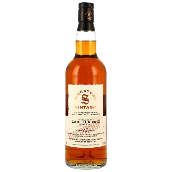Caol Ila 2012/2026 Oloroso Sherry Signatory Vintage 100 Proof #70 57,1% vol.