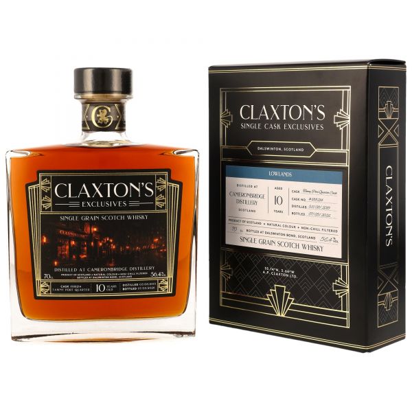 Cameronbridge 2015/2026 Tawny Port Quarter Cask #188214 Claxton's 56,4% vol.