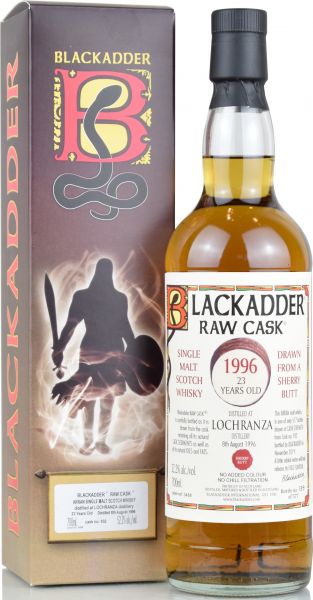 Arran 23 Jahre 1996/2019 Sherry Cask Blackadder Raw Cask 52,2% vol.