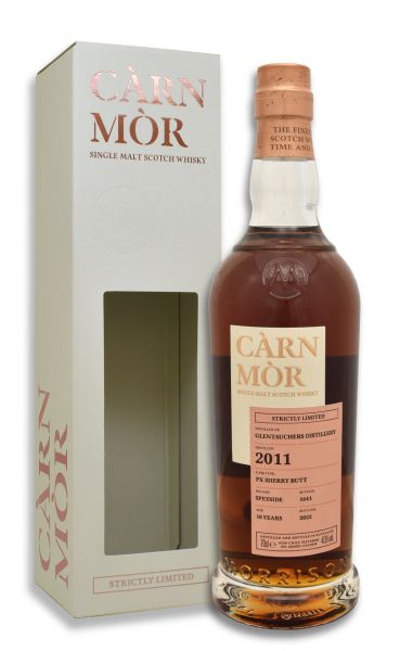 Glentauchers 10 Jahre 2011/2022 PX Sherry Cask Carn Mor Strictly Limited 47,5% vol.