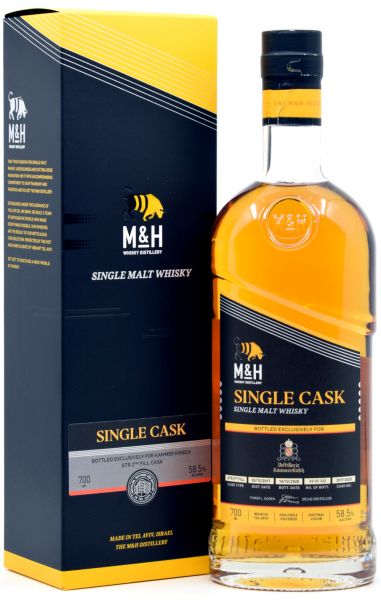 Milk &amp; Honey 2017/2020 STR Redwine Single Cask #2017-0325 58,5% vol.