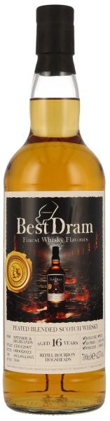 Peated Blended Scotch 16 Jahre 2007/2023 Best Dram 42,5% vol.
