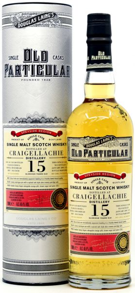 Craigellachie 15 Jahre 2007/2022 Old Particular Douglas Laing 48,4% vol.