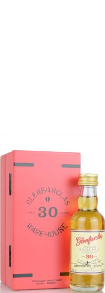 Glenfarclas 30 Jahre Red Warehouse Door Miniatur 5cl 43% vol.