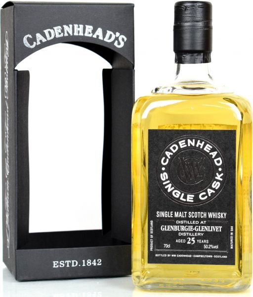 Glenburgie 25 Jahre 1992/2018 Cadenhead's for Sweden 50,2% vol.