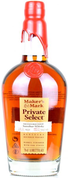 Maker's Mark Private Select 2019 Sansibar exclusive 55,0% vol.