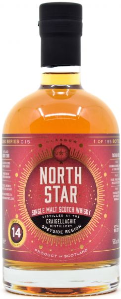 Craigellachie 14 Jahre 2007/2021 Oloroso Sherry North Star Spirits #015 58% vol.