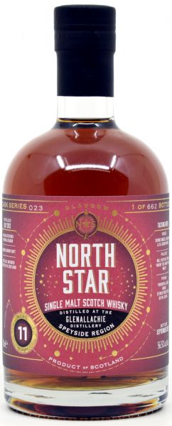 Glenallachie 11 Jahre 2012/2023 Sherry Cask North Star Spirits #023 56,5% vol.