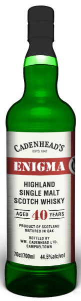 Enigma Highland (Glenmorangie) 40 Jahre 1985/2025 Cadenhead's 44,5% vol.