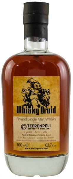Teerenpeli 2013/2021 PX Sherry Cask Whisky Druid 62,7% vol.