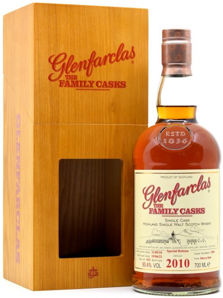 Glenfarclas 2010/2021 Family Casks Exclusive for Germany #1504 60,4% vol.