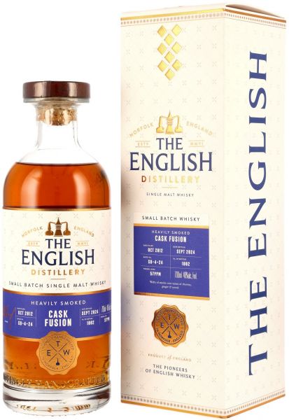 The English 11 Jahre 2012/2024 Cask Fusion Heavily Smoked 46% vol.