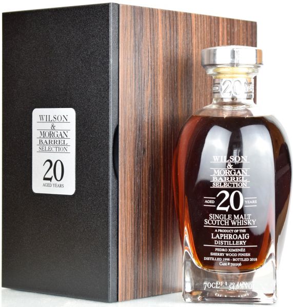 Laphroaig 20 Jahre 1998/2018 PX Sherry Cask Wilson & Morgan 54,6% vol.