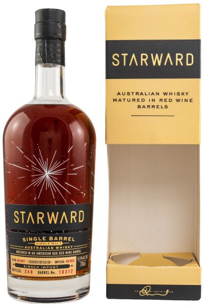 Starward 2017/2021 Red Wine Single Cask #10312 55,5% vol.