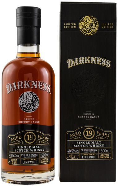 Linkwood 19 Jahre PX Sherry Finish Darkness! 48,5% vol.