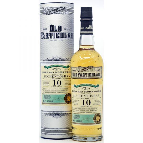 Auchentoshan 10 Jahre 2014/2024 Old Particular Douglas Laing 48,4% vol.