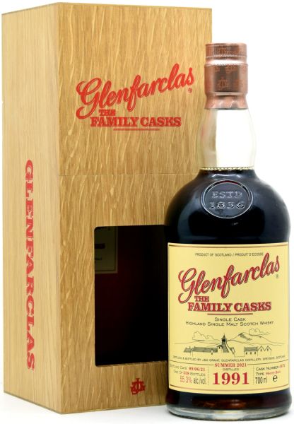 Glenfarclas 1991/2021 Family Casks S21 #5676 55,3% vol.