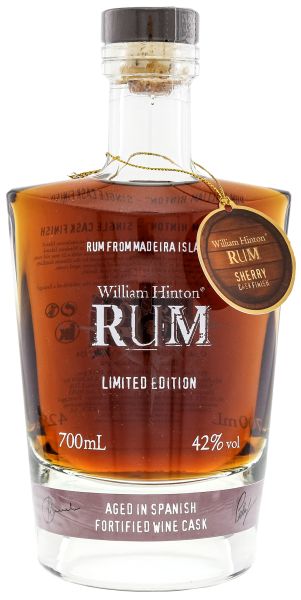 William Hinton Madeira Rum 6 Jahre Limited Edition Portuguese Spanish Wine Cask 42% vol.