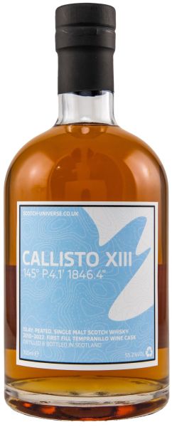Callisto XIII 2010/2022 1st Fill Tempranillo Cask Scotch Universe 55,2% vol.