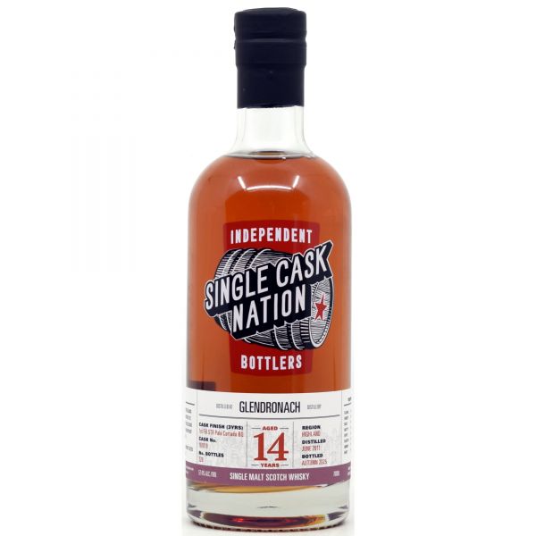 Glendronach 14 Jahre 2011/2025 1st Fill STR Palo Cortado Single Cask Nation 57,4% vol.