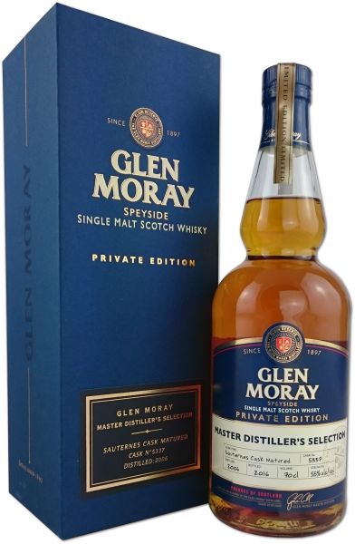 Glen Moray 2006/2016 Private Edition Sauternes Cask #5337