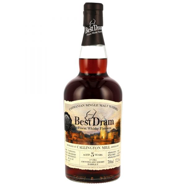 Callington Mill 2020/2025 1st Fill Amontillado Sherry Cask #FC214T Best Dram 57,2% vol.
