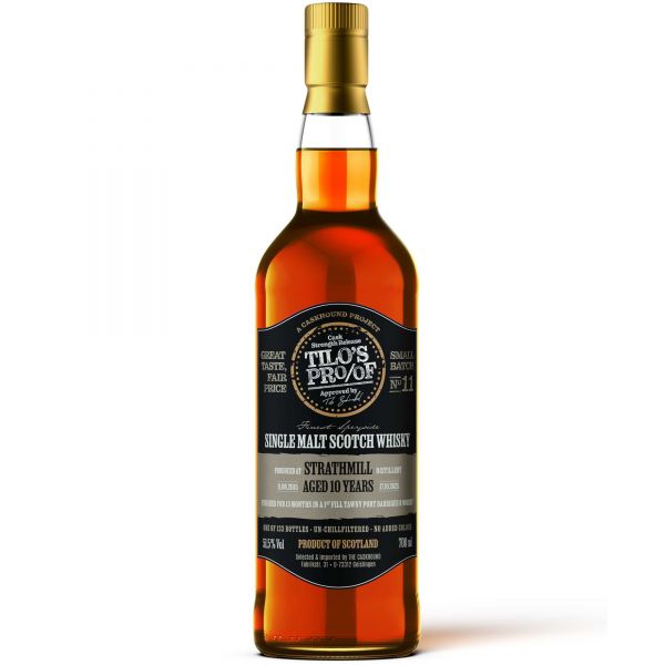 Strathmill 10 Jahre 2015/2025 1st Fill Tawny Port The Caskhound Tilo's Proof #11 51,5% vol.