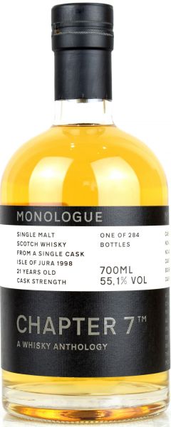 Jura 21 Jahre 1998/2020 Chapter 7 MONOLOGUE #1 55,1% vol.