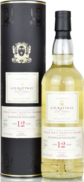 Teaninich 12 Jahre 2007/2019 A.D. Rattray 58,2% vol.