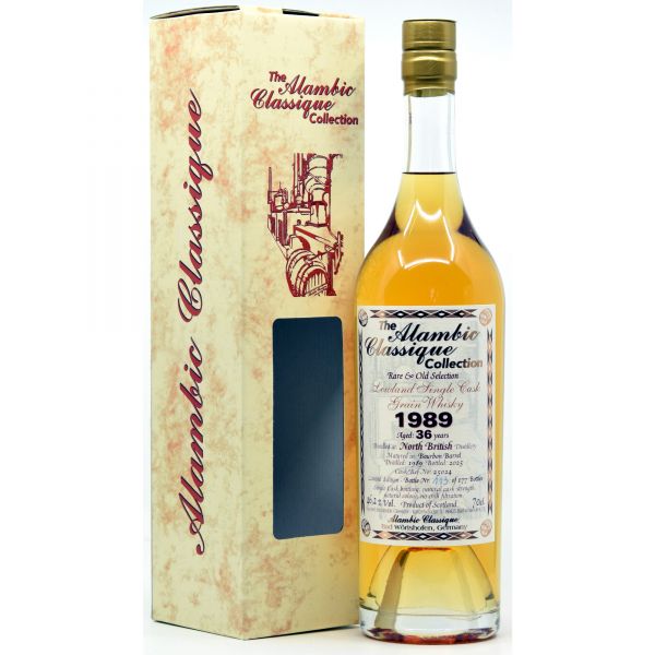 North British 36 Jahre 1989/2025 Alambic Classique 46,2% vol.