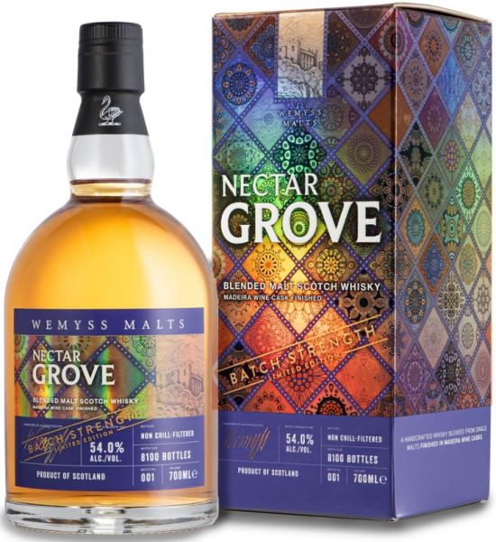 Nectar Grove Madeira Finish Wemyss Malts Batch Strength 54,0% vol.