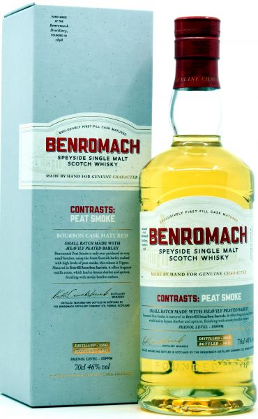 Benromach 2010/2021 Contrasts:Peat Smoke 46% vol.