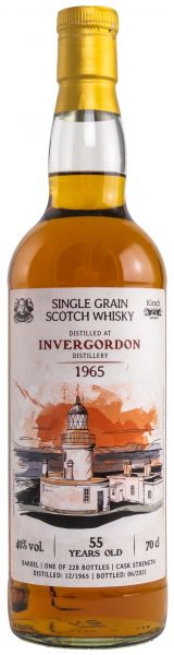 Invergordon 55 Jahre 1965/2021 Wu Dram Clan 40% vol.