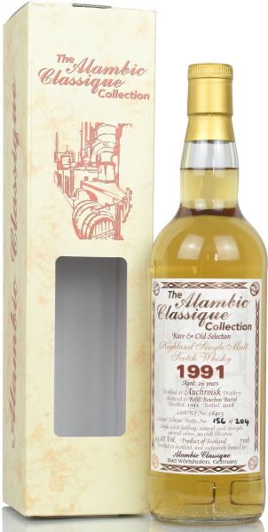 Auchroisk 26 Jahre 1991/2018 Alambic Classique 43,6% vol.