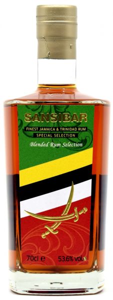 Finest Jamaica & Trinidad Rum Selection Sansibar 53,6% vol.