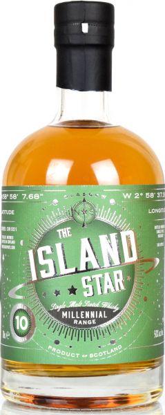 Island Star 10 Jahre 2008/2018 PX Sherry Finish North Star Spirits Millennial Range OR001